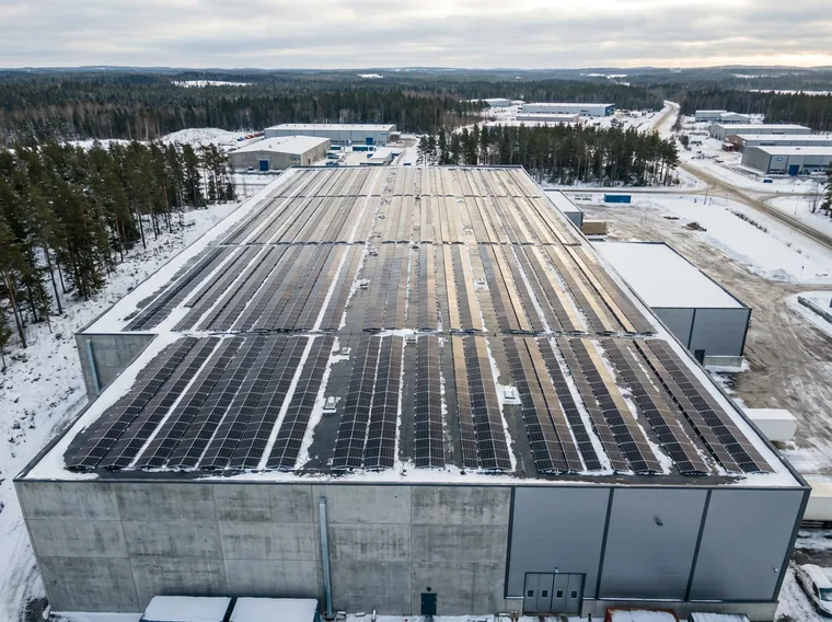 Större takanläggningar